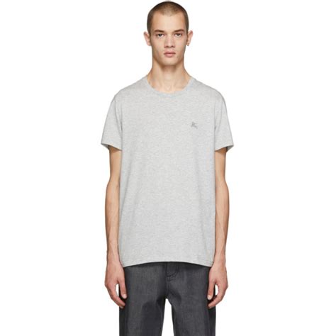 Burberry Joeforth Tee in Pale Grey 